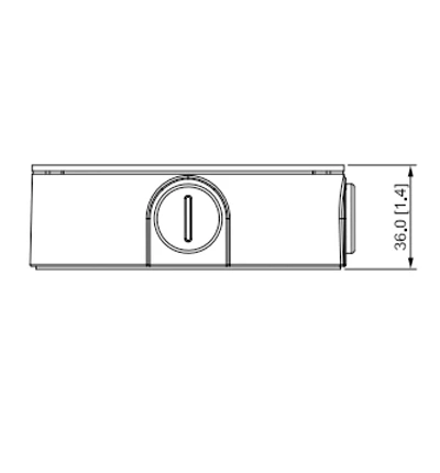 DAHUA PFA13G - CAJA DE CONEXIONES METÁLICA/ COMPATIBLE CON DOMO Y BALA/ CONSULTE LA SELECCIÓN DE ACCESORIOS/ SERIES: HAC-HDW1200/1230/1500/1220SL, IPC-T1B20/40/ IPC-T1B20-L / HAC-HDW1801TL-A/ HAC-HDW1200TL-A/ENTRE OTRAS/ USO INTERIOR/ #LONUEVO-Soporte y Montaje-DAHUA-Bsai Seguridad & Controles