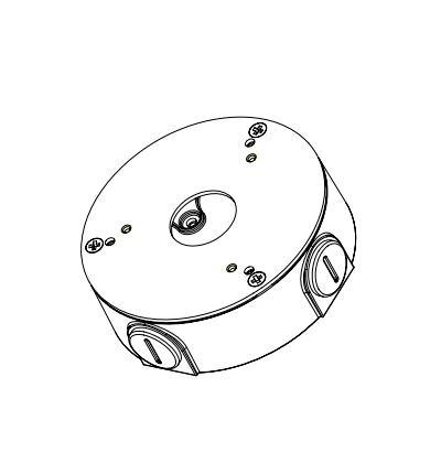 DAHUA PFA13G - CAJA DE CONEXIONES METÁLICA/ COMPATIBLE CON DOMO Y BALA/ CONSULTE LA SELECCIÓN DE ACCESORIOS/ SERIES: HAC-HDW1200/1230/1500/1220SL, IPC-T1B20/40/ IPC-T1B20-L / HAC-HDW1801TL-A/ HAC-HDW1200TL-A/ENTRE OTRAS/ USO INTERIOR/ #LONUEVO-Soporte y Montaje-DAHUA-Bsai Seguridad & Controles