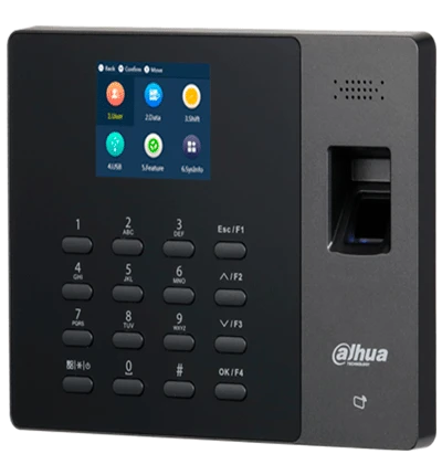 DAHUA ASA1222GL-D - CONTROL DE ASISTENCIA STAND ALONE CON BATERÍA INCLUIDA/ 1000 USUARIOS, PASSWORDS Y TARJETAS ID/ 2000 HUELLAS/ 100,000 REGISTROS DE ASISTENCIAS/ PROTOCOLOS TCP/IP/UDP/IPV4/ USB P/EXPORTAR REGISTROS/ HORARIOS/ #LONUEVO-Huella-DAHUA-Bsai Seguridad & Controles