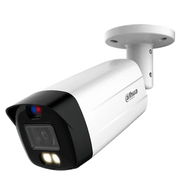 DAHUA HAC-ME1809TH-A-PV-S2 - CÁMARA BULLET TIOC 4K/ DISUASIÓN ACTIVA/ FULL COLOR/ ESTROBO AZUL Y ROJO/ LENTE DE 3.6MM/ LUZ DE 40 MTS/ MICRÓFONO INTEGRADO/ 1 SALIDA DE ALARMA/ SOPORTA: CVI/TVI/AHD/ IP67/ #LONUEVO-Bullet-DAHUA-DHT0290088-Bsai Seguridad & Controles