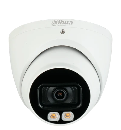DAHUA HAC-HDW1200T-IL-A - CAMARA DOMO DE 2 MEGAPIXELES/ ILUMINADOR DUAL INTELIGENTE + FULL COLOR/ LENTE DE 2.8 MM/ 102 GRADOS DE APERTURA/ MICROFONO INTEGRADO/ 40 METROS DE ILUMINACION IR Y VISIBLE/ DWDR/ IP67/ SUPER ADAPT/ #LONUEVO-Domo-DAHUA-Bsai Seguridad & Controles