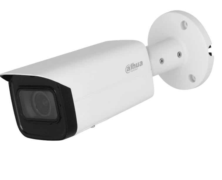 DAHUA IPC-HFW3241T-ZAS-S2 - CAMARA IP BULLET DE 2 MEGAPIXELES/ WIZSENSE/ LENTE MOTORIZADO DE 2.7 A 13 MM/ IR DE 60 METROS/ MICRÓFONO INTEGRADO/ IA/ SMD 4.0/ AI SSA/ QUICKPICK/ E&S DE ALARMA Y AUDIO/ IP67/ POE/ RANURA PARA MICRO SD/ #LONUEVO-Bullet-DAHUA-Bsai Seguridad & Controles