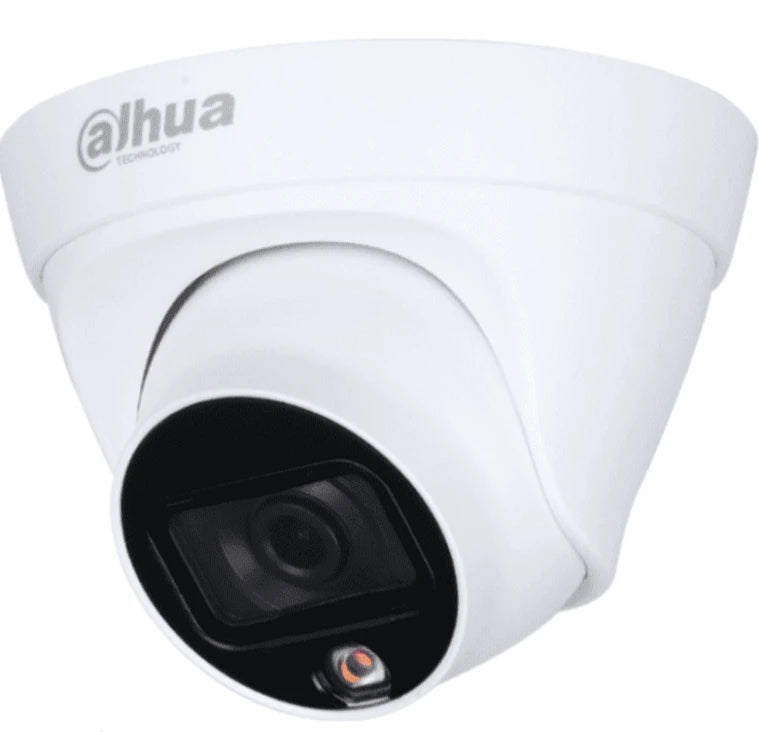 DAHUA IPC-HDW1239T1-A-LED-S5 - CAMARA IP DOMO FULL COLOR 2 MEGAPIXELES/ LENTE DE 2.8MM/ 110 GRADOS DE APERTURA/ MICROFONO INTEGRADO/ LUZ BLANCA DE 15 MTS/ H.265/ IP67/ POE/ DWDR/ #LONUEVO-Domo-DAHUA-Bsai Seguridad & Controles
