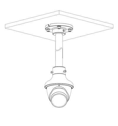 DAHUA IPC-HDW3441EM-S-S2 - CAMARA IP DOMO DE 4 MEGAPIXELES CON IA/ WIZSENSE/ LENTE DE 2.8MM/ 102 GRADOS DE APERTURA/ MICROFONO INTEGRADO/ IR DE 50 METROS/ SMD 4.0/ AI SSA/ H.265+/ RANURA PARA MICROSD/ WDR REAL DE 120 DB/ #LONUEVO-Domo-DAHUA-Bsai Seguridad & Controles