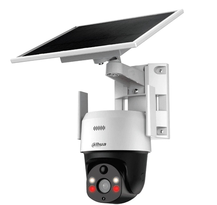 DAHUA SD2A200HB-GN-AGQ-PV-SP-LA CÁMARA IP PT 4G/ PANEL SOLAR/ 2MP/ H.265/ LUZ CÁLIDA 30M/ LED IR 30 M/ SENSOR PIR/ AUDIO BIDIRECCIONAL/ RANURA PARA MICRO SD/ ALARMA DE LUZ Y SONIDO/#LONUEVO-PTZ-DAHUA-Bsai Seguridad & Controles