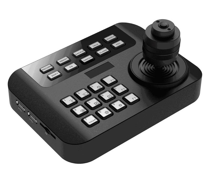 DAHUA MKB1100- TECLADO Y JOYSTICK ESPECIAL PARA DVR Y NVR MOVIL/ CONTROLA PTZ MOVIL/ CONEXION USB/ 22 BOTONES DE OPERACIÓN/ JOYSTICK DE 3 EJES/ 5VDC/ #LONUEVO-Accesorios-DAHUA-Bsai Seguridad & Controles
