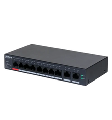 DAHUA DH-CS4010-8GT-110 SWITCH POE DE 10 PUERTOS GIGABIT/ 8 PUERTOS POE/ 2 PUERTOS UPLINK 10/100/1000/ 110 WATTS TOTALES/ SWITCHING 20 GBPS/ TASA DE REENVIO DE PAQUETES 14.88 MBPS/ POE WATCHDOG/ PLATAFORMA DOLYNK CARE/ #LONUEVO-Switches POE-DAHUA-Bsai Seguridad & Controles