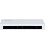 DAHUA PFS3008-8GT-L - SWITCH PARA ESCRITORIO 8 PUERTOS/ GIGABIT ETHERNET/ 10/100/1000/ DISEÑO COMPACTO/ CAPA 2/ SWITCHING 16 GBPS/ VELOCIDAD DE REENVIO DE PAQUETES11.9 MBPS/ BLANCO/ #LONUEVO-Switches-DAHUA-Bsai Seguridad & Controles