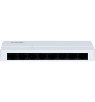 DAHUA PFS3008-8GT-L - SWITCH PARA ESCRITORIO 8 PUERTOS/ GIGABIT ETHERNET/ 10/100/1000/ DISEÑO COMPACTO/ CAPA 2/ SWITCHING 16 GBPS/ VELOCIDAD DE REENVIO DE PAQUETES11.9 MBPS/ BLANCO/ #LONUEVO-Switches-DAHUA-Bsai Seguridad & Controles