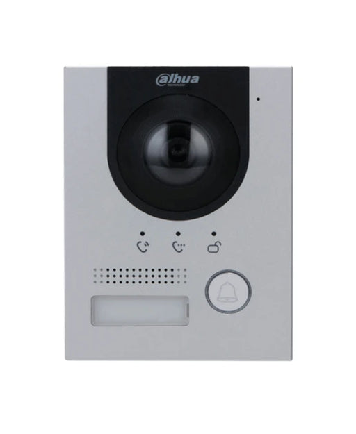 DAHUA VTO2202FP-S2 - FRENTE DE CALLE PARA VIDEOPORTERO IP/ METÁLICO/ CÁMARA DE 2 MP CON 160° DE APERTURA/ IK07/ EXTERIOR IP65/ VISIÓN NOCTURNA/ POE/ INDICADOR DE VOZ/ APERTURA DE CHAPA/ SOLO ALIMENTACIÓN POE/ #LONUEVO #XCDAHUA-Frentes de Calle-DAHUA-DHT2220049-Bsai Seguridad & Controles