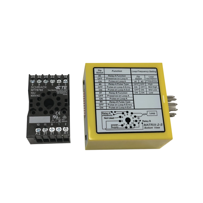 SENSOR DE MASA MONO CANAL / ACCESO VEHICULAR / LOOP SENSOR-Controles de Acceso-BEA-10-MATRIX-IIS-1224-Bsai Seguridad & Controles