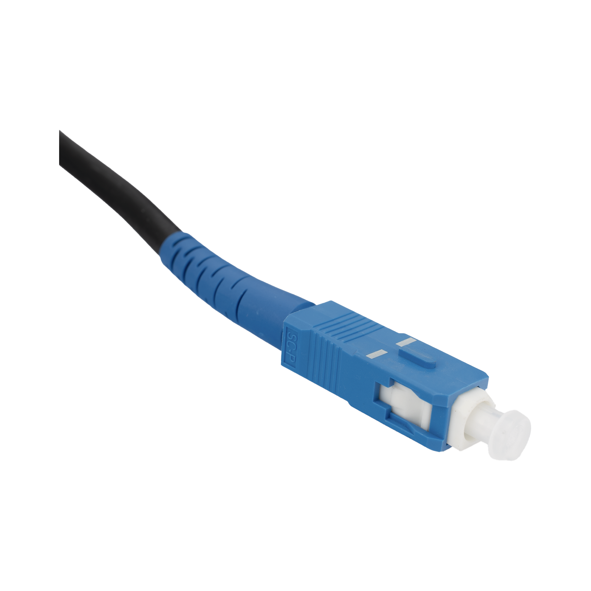 ROLLO DE FIBRA OPTICA DROP REDONDA G657A2 MONOMODO SIMPLEX DE 100 METROS (328.08 PIES) CON CONECTORES SC/UPC-SC/UPC PARA INSTALACIONES AEREAS, SUBTERRANEAS O A LA INTEMPERIE