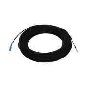 ROLLO DE FIBRA OPTICA DROP REDONDA G657A2 MONOMODO SIMPLEX DE 100 METROS (328.08 PIES) CON CONECTORES SC/UPC-SC/UPC PARA INSTALACIONES AEREAS, SUBTERRANEAS O A LA INTEMPERIE
