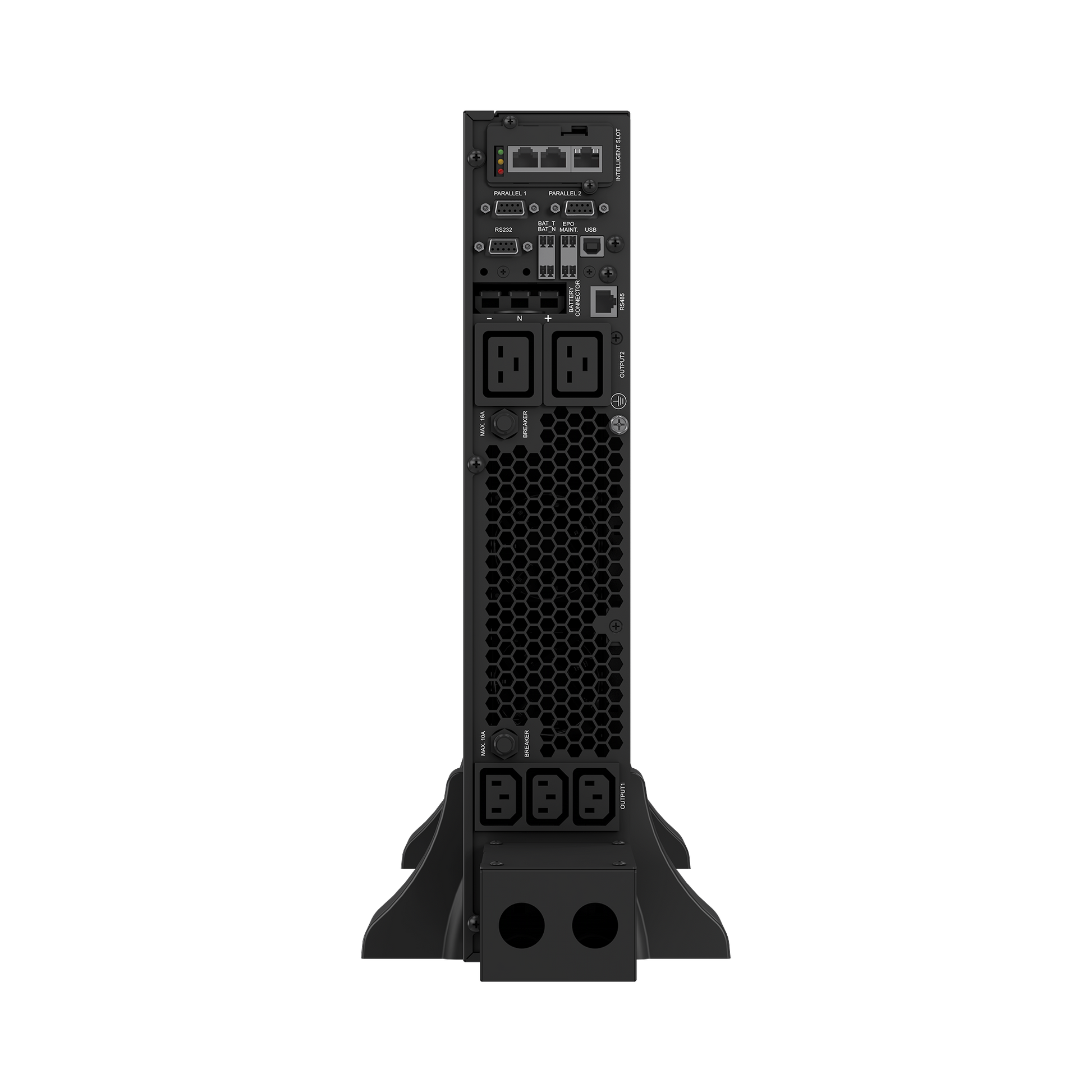 UPS DE 10 KVA, ONLINE DOBLE CONVERSIÓN, 200 - 240 VAC DE ENTRADA, FASE ÚNICA, SIN BATERÍAS CON KIT DE CABLES DE CONEXIÓN DE BATERÍAS-Energía-LINKEDPRO BY EPCOM-Bsai Seguridad & Controles