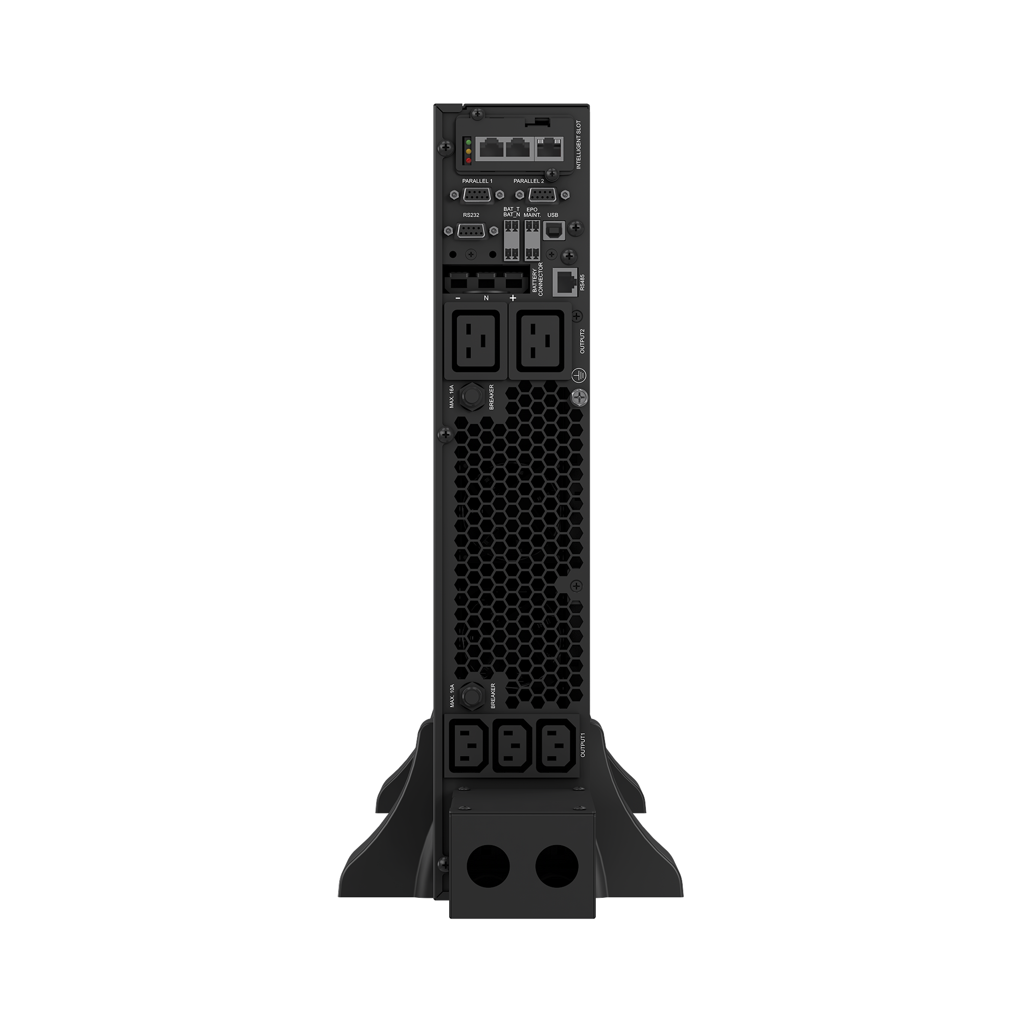 UPS DE 10 KVA, ONLINE DOBLE CONVERSIÓN, 200 - 240 VAC DE ENTRADA, FASE ÚNICA, SIN BATERÍAS CON KIT DE CABLES DE CONEXIÓN DE BATERÍAS-Energía-LINKEDPRO BY EPCOM-Bsai Seguridad & Controles