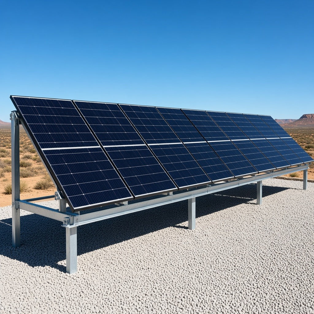 MÓDULO SOLAR BIFACIAL / 630W / 132 CELDAS / N-TYPE TOPCON / EFICIENCIA 23.3% / MARCO GRP / DOBLE VIDRIO 2.0 MM / 49.95 VCC [LP182*210M66NB630W] instalado
