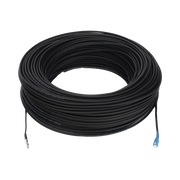 ROLLO DE FIBRA ÓPTICA DROP REDONDA G657A2 MONOMODO SIMPLEX DE 200 METROS (656.17 PIES) CON CONECTORES SC/UPC-SC/UPC PARA INSTALACIONES AEREAS, SUBTERRANEAS O A LA INTEMPERIE