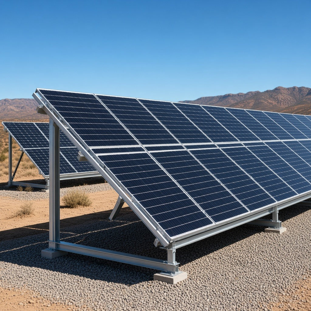 MÓDULO SOLAR BIFACIAL / 730 W / CELDA TIPO N TOPCON / DOBLE VIDRIO / 49.4 V / -40°C A 85°C [LP210*210M66NB730W] instalado