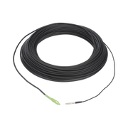 ROLLO DE FIBRA OPTICA DROP REDONDA G657A2 MONOMODO SIMPLEX DE 50 METROS (164 PIES) CON CONECTORES SC/APC-SC/APC PARA INSTALACIONES AEREAS, SUBTERRENEAS O A LA INTEMPERIE