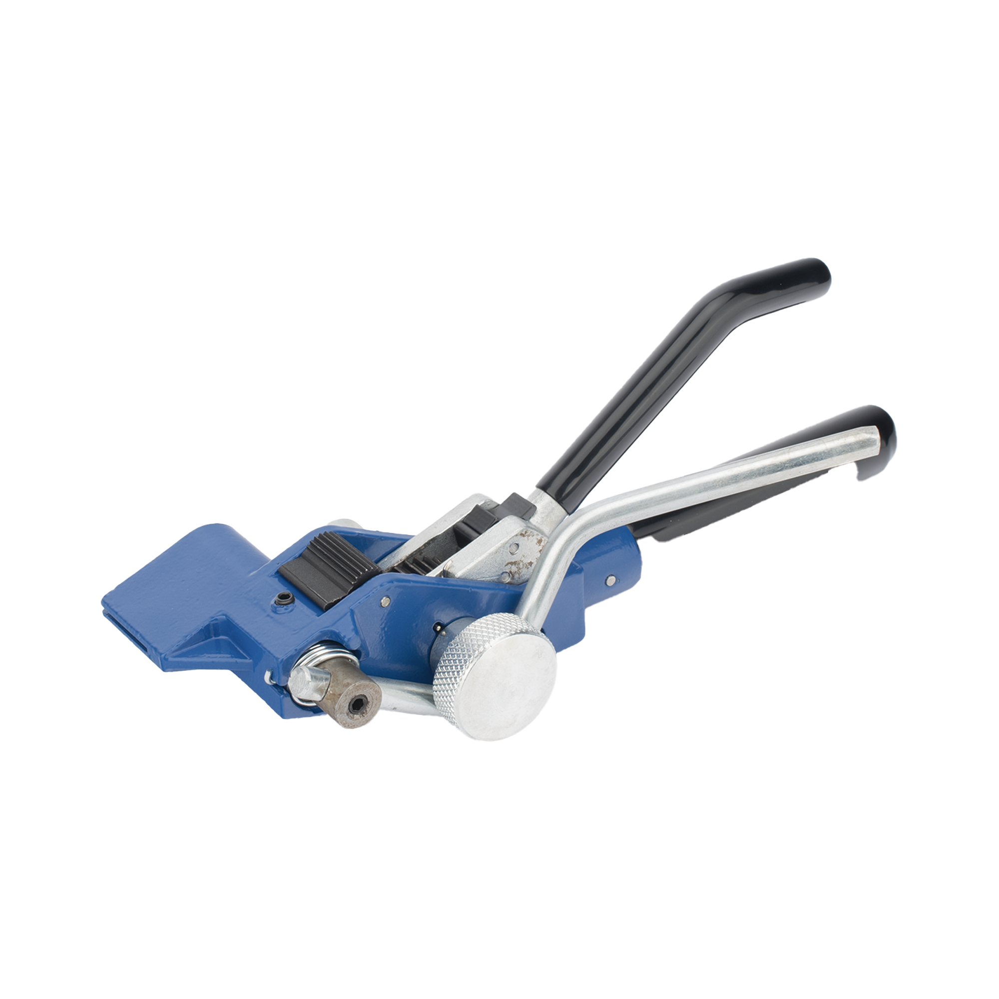 FLEJADORA TIPO MATRACA CON CORTE PARA FLEJE DE 3/4 Y 5/8