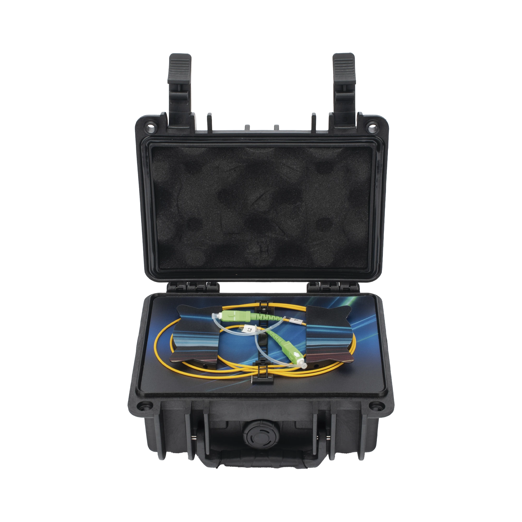 CAJA SIMULADORA DE RED PON - HASTA 2 NIVELES DE SPLITTER - IDEAL PARA PRUEBAS DE OTDR