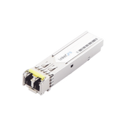 TRANSCEPTOR ÓPTICO SFP (MINI-GBIC) / MONOMODO 1310 NM / 1.25 GBPS / 1000BASE-LX / CONECTORES LC/UPC DÚPLEX / DDM / HASTA 20 KM