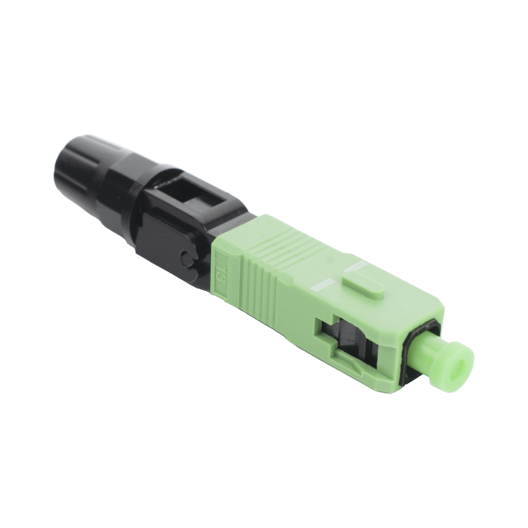 CONECTOR DE FIBRA OPTICA PRE-PULIDO RE-TERMINABLE MONOMODO SC/APC 900UM, 2.0 MM, 3.0 MM (PAQUETE 10 PIEZAS)