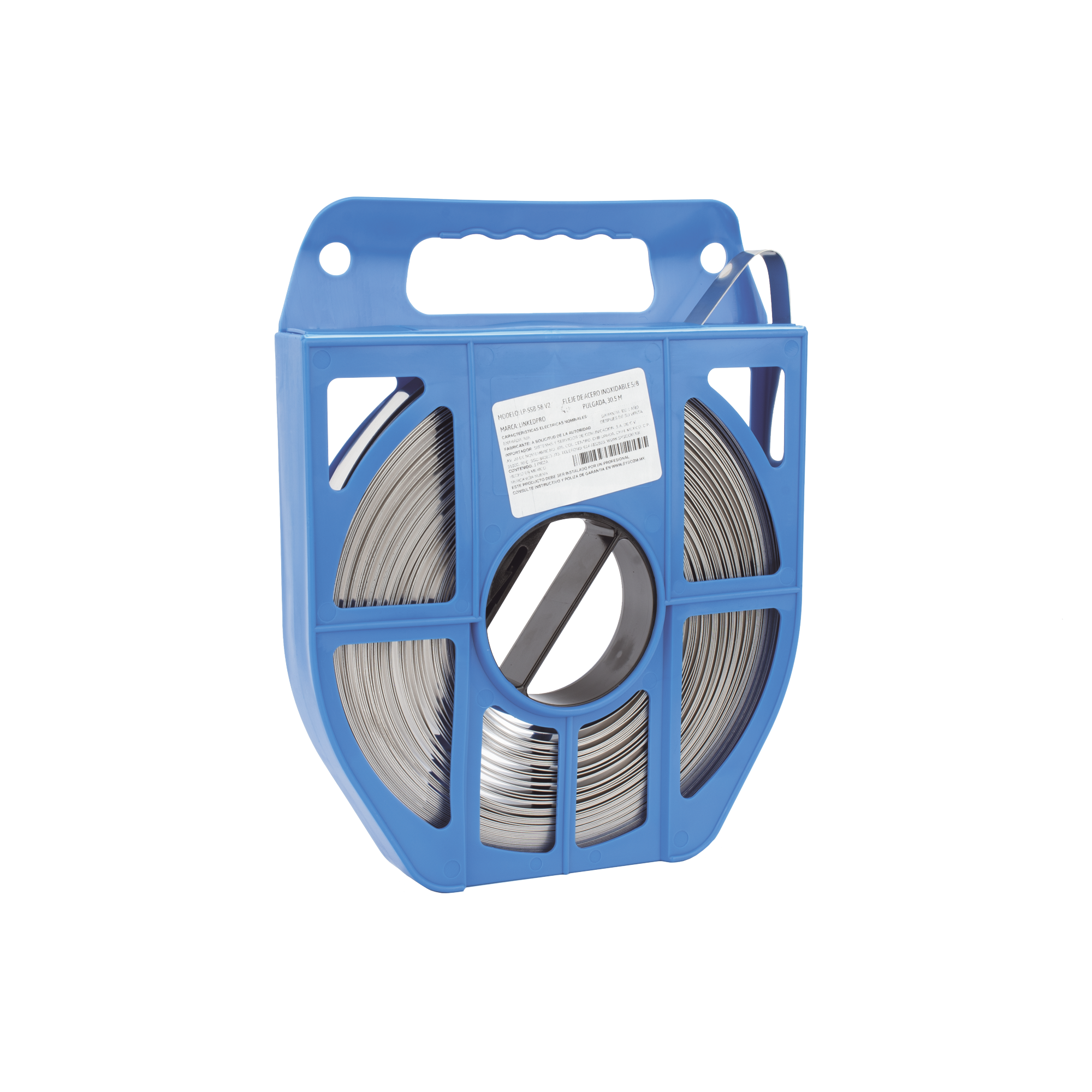 FLEJE DE ACERO INOXIDABLE 304 DE 5/8", 0.70 MM, 30.5 METROS