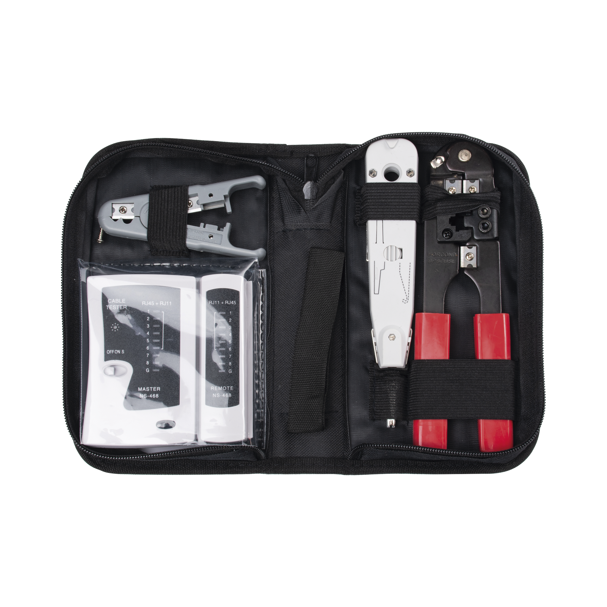 KIT DE HERRAMIENTAS PARA INSTALACION DE REDES