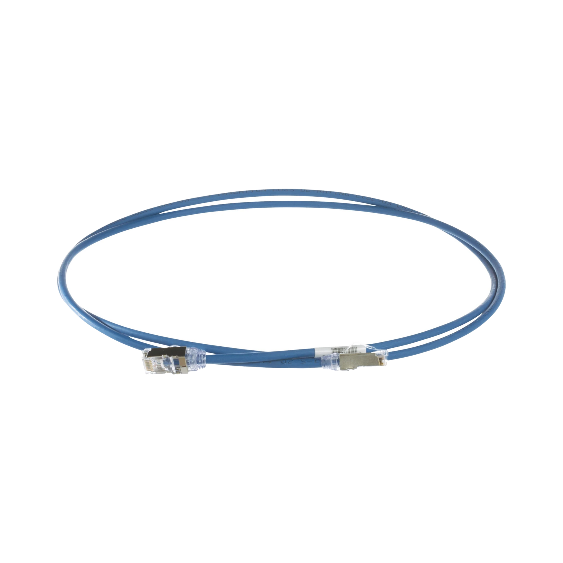 PATCH CORD CAT6A, DIAMETRO REDUCIDO 28 AWG, BLINDADO S/FTP, CM/LS0H, 1 M, COLOR AZUL-Cableado de Cobre-PANDUIT-Bsai Seguridad & Controles