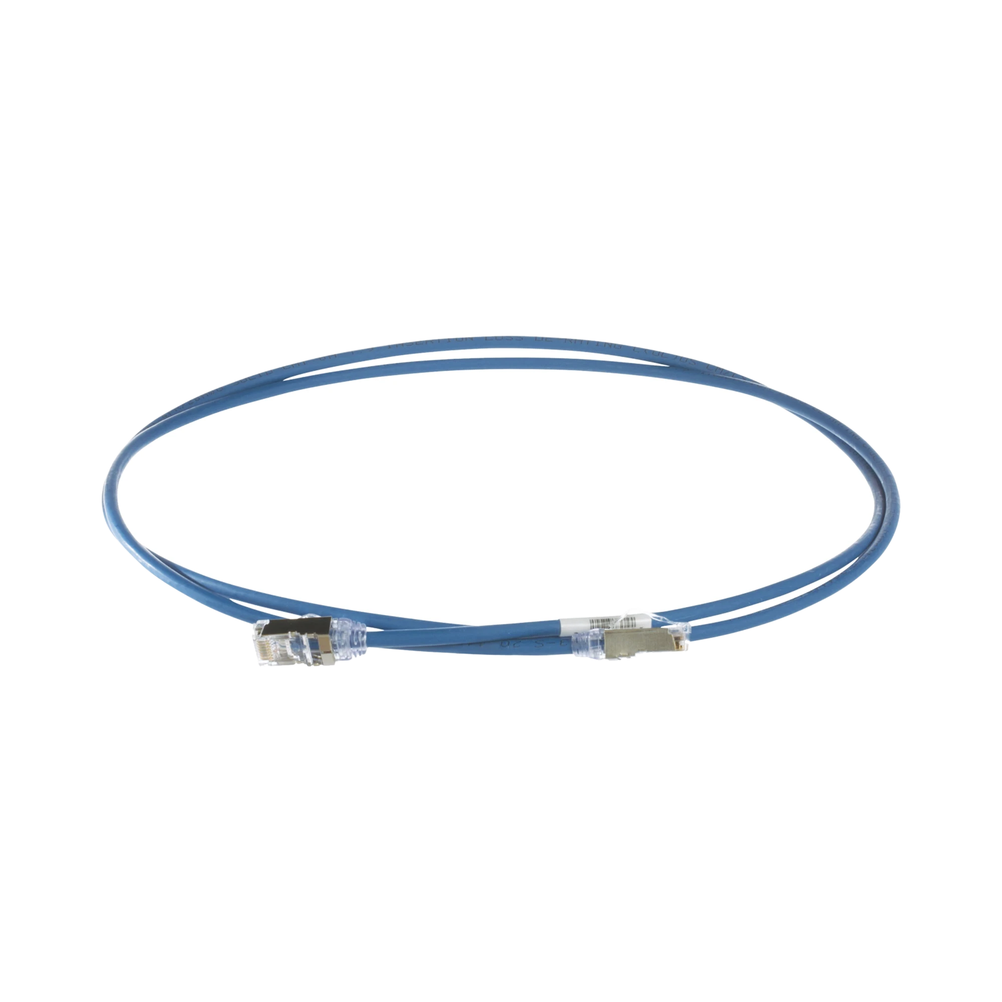 PATCH CORD CAT6A, DIAMETRO REDUCIDO 28 AWG, BLINDADO S/FTP, CM/LS0H, 1.5M, COLOR AZUL-Patch Cords-PANDUIT-Bsai Seguridad & Controles