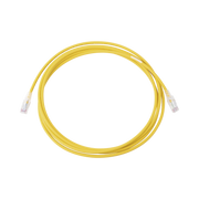 PATCH CORD MC6 MODULAR CAT6 UTP, CM/LS0H, 10FT, COLOR AMARILLO-Cableado-SIEMON-Bsai Seguridad & Controles