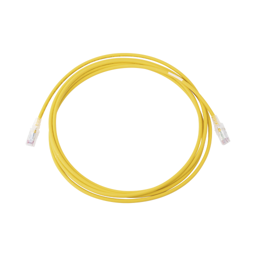 PATCH CORD MC6 MODULAR CAT6 UTP, CM/LS0H, 10FT, COLOR AMARILLO-Cableado-SIEMON-MC6-10-05-Bsai Seguridad & Controles