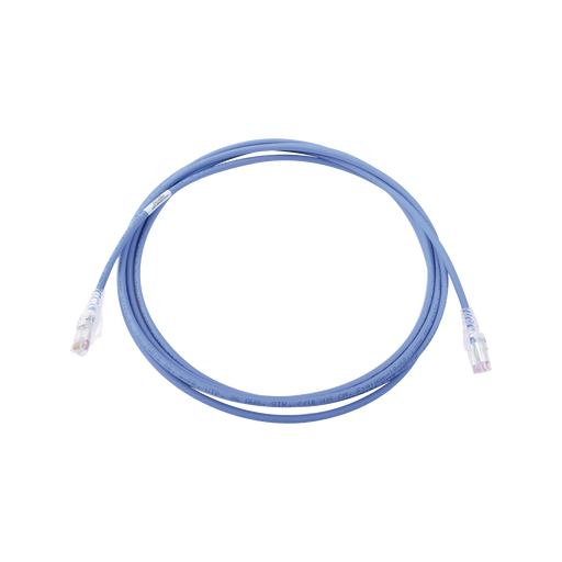 PATCH CORD MC6 MODULAR CAT6 UTP, CM/LS0H, 10FT, COLOR AZUL-Cableado-SIEMON-MC6-10-06-Bsai Seguridad & Controles