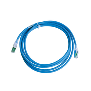 PATCH CORD Z-MAX CAT6A S/FTP, CM/LS0H, 10FT, COLOR AZUL, VERSIÓN BULK (SIN EMPAQUE INDIVIDUAL)-Cableado de Cobre-SIEMON-Bsai Seguridad & Controles