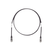 PATCH CORD CAT6A, BLINDADO S/FTP, CM/LS0H, 10FT, COLOR NEGRO-Patch Cords-PANDUIT-Bsai Seguridad & Controles
