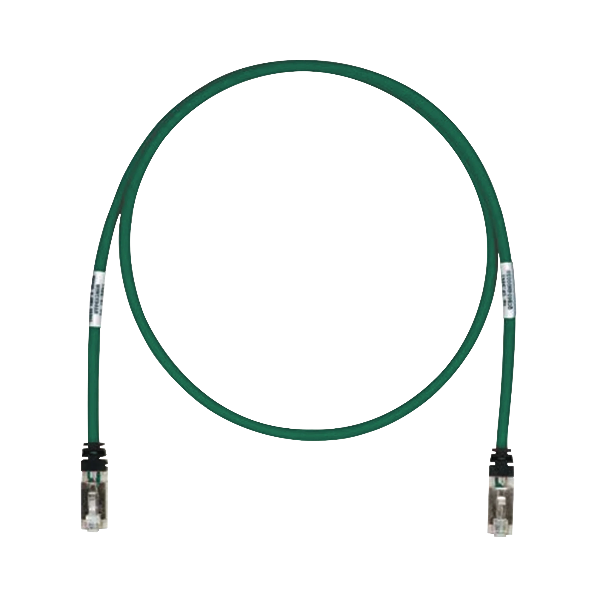 PATCH CORD CAT6A, BLINDADO S/FTP, CM/LS0H, 13FT, COLOR VERDE-Patch Cords-PANDUIT-Bsai Seguridad & Controles