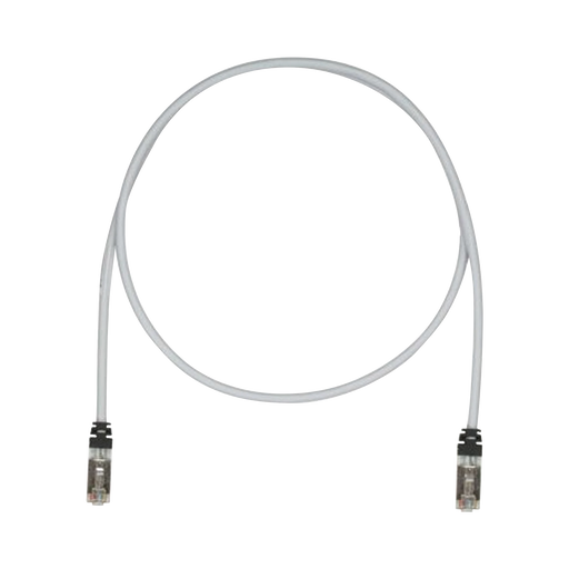 PATCH CORD CAT6A, BLINDADO S/FTP, CM/LS0H, 15FT, COLOR GRIS-Cableado-PANDUIT-STP6X15IG-Bsai Seguridad & Controles