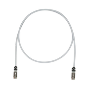 PATCH CORD CAT6A, BLINDADO S/FTP, CM/LS0H, 17FT, COLOR GRIS-Patch Cords-PANDUIT-Bsai Seguridad & Controles