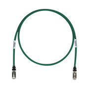 PATCH CORD CAT6A, BLINDADO S/FTP, CM/LS0H, 17FT, COLOR VERDE-Patch Cords-PANDUIT-Bsai Seguridad & Controles