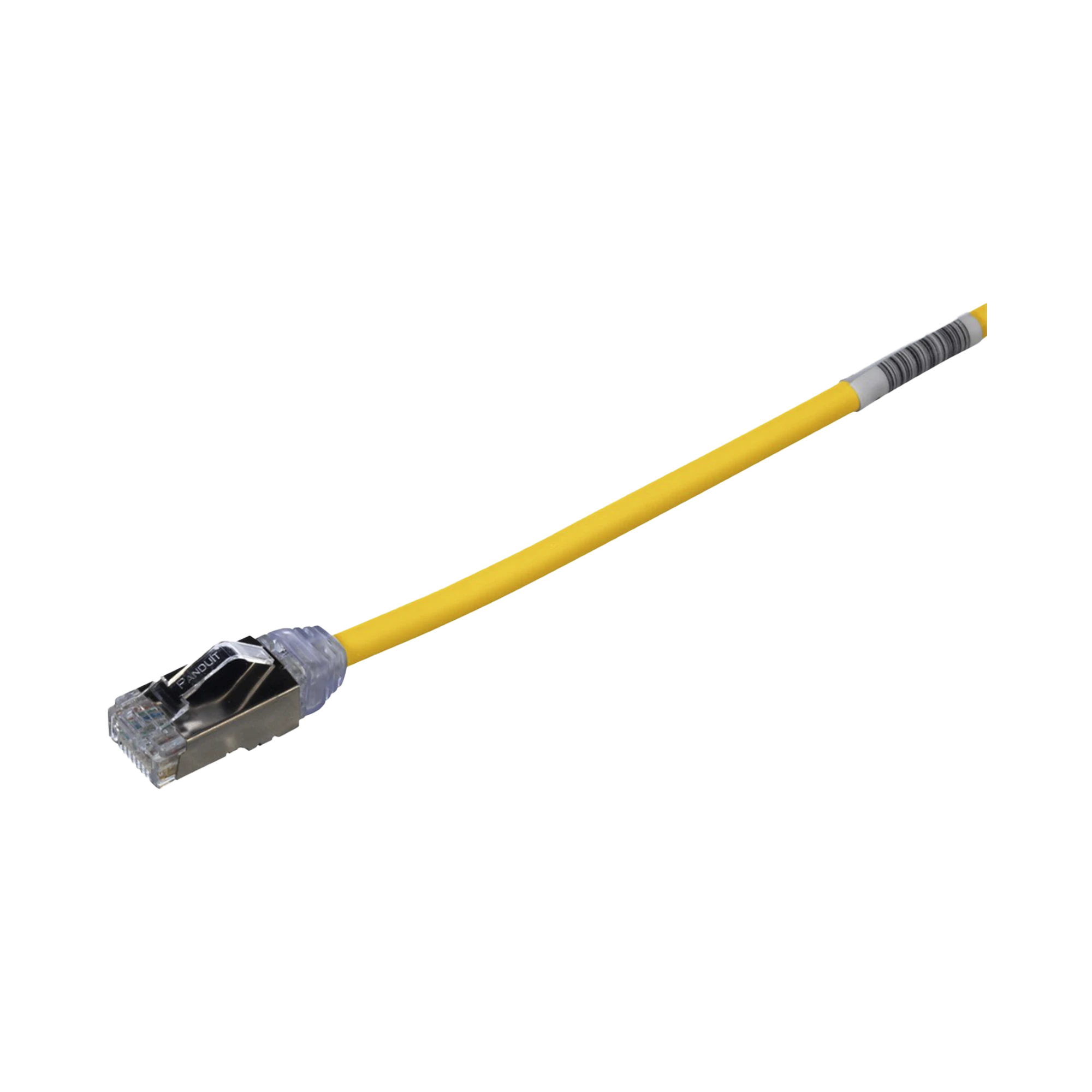 PATCH CORD CAT6A, DIAMETRO REDUCIDO 28 AWG, BLINDADO S/FTP, CM/LS0H, 20 CM, COLOR AMARILLO-Cableado-PANDUIT-Bsai Seguridad & Controles