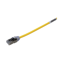 PATCH CORD CAT6A, DIAMETRO REDUCIDO 28 AWG, BLINDADO S/FTP, CM/LS0H, 20 CM, COLOR AMARILLO-Cableado-PANDUIT-Bsai Seguridad & Controles