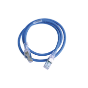 PATCH CORD Z-MAX CAT6A S/FTP, CM/LS0H, 3FT, COLOR AZUL-Cableado-SIEMON-Bsai Seguridad & Controles