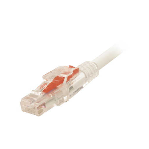 PATCH CORD LOCKIT™ CAT6 UTP, CM/LS0H, 3FT, COLOR BLANCO, 26 AWG-Cableado-SIEMON-LKP1-003F-02DS-Bsai Seguridad & Controles