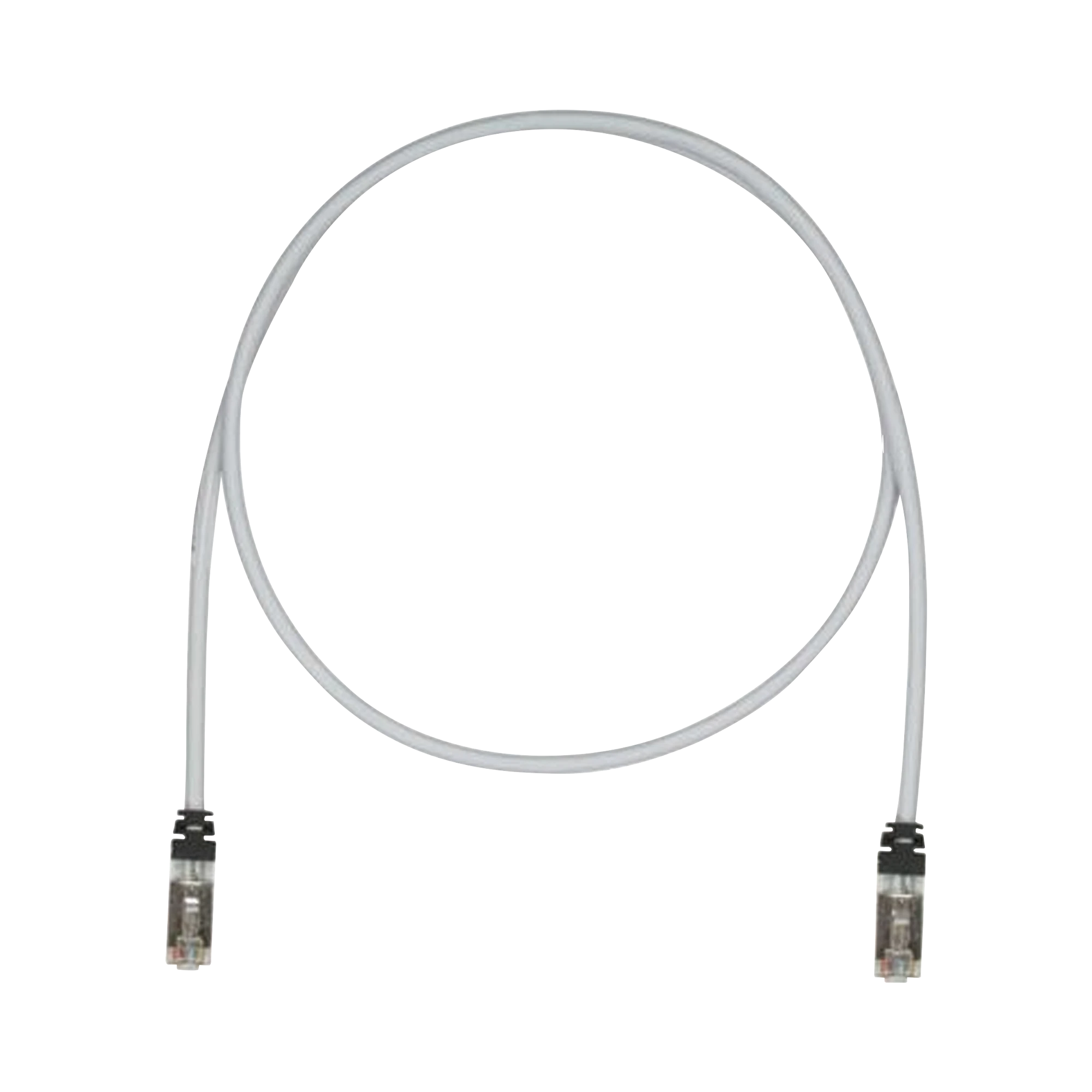 PATCH CORD CAT6A, BLINDADO S/FTP, CM/LS0H, 3FT, COLOR GRIS-Patch Cords-PANDUIT-Bsai Seguridad & Controles