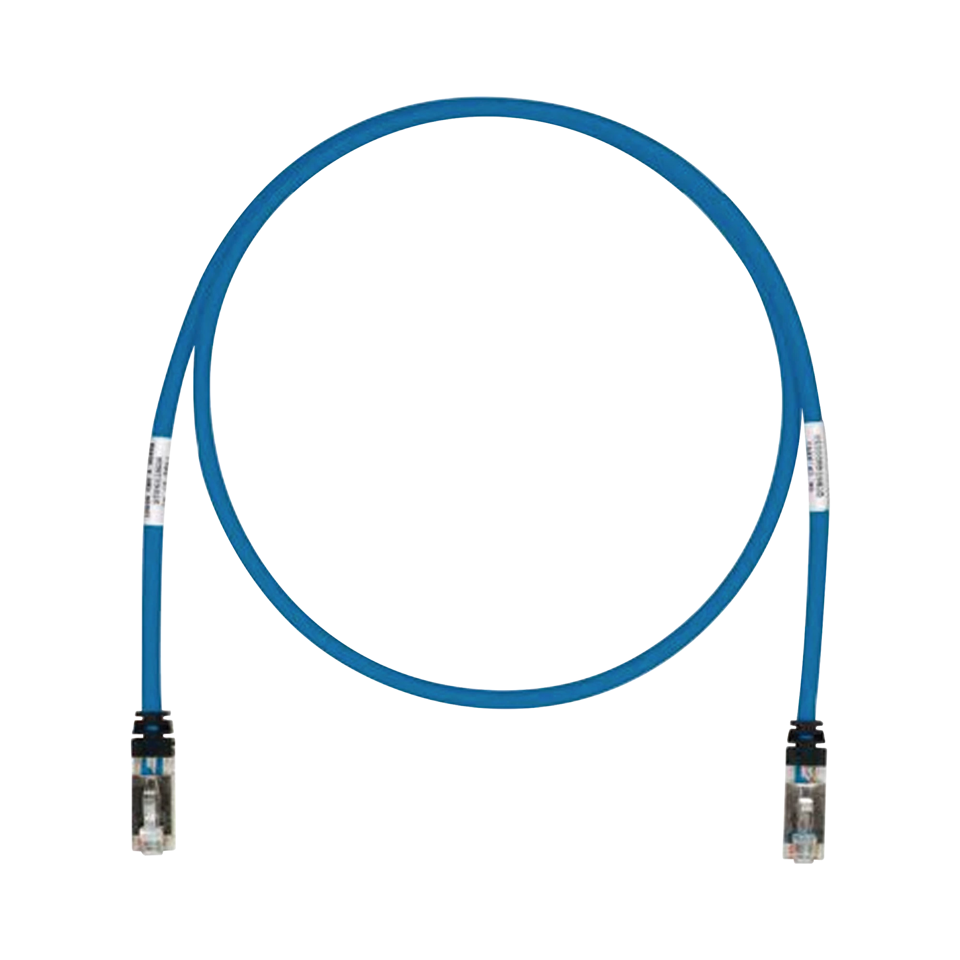PATCH CORD CAT6A, BLINDADO S/FTP, CM/LS0H, 7FT, COLOR AZUL-Patch Cords-PANDUIT-Bsai Seguridad & Controles