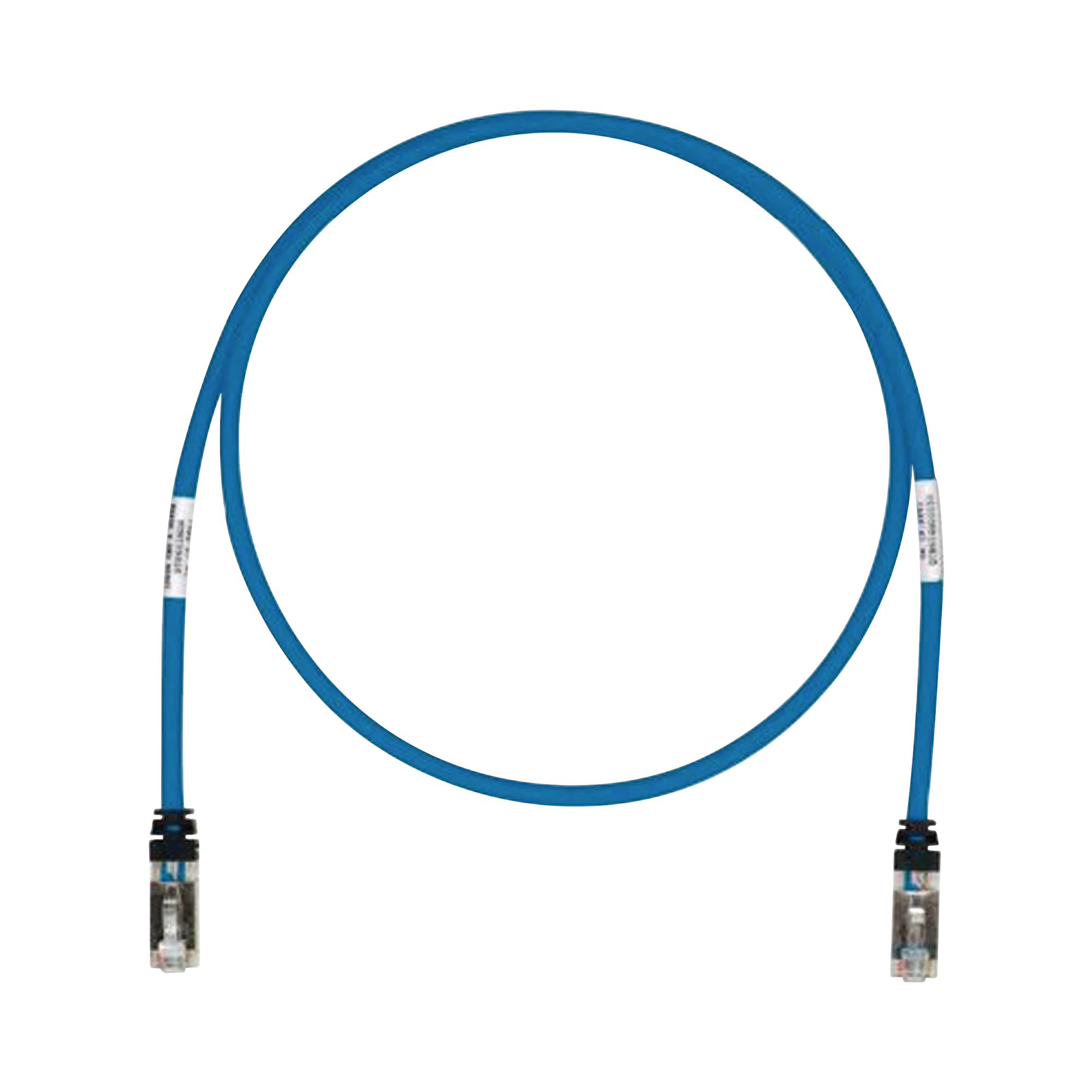 PATCH CORD CAT6A, BLINDADO S/FTP, CM/LS0H, 7FT, COLOR AZUL-Patch Cords-PANDUIT-Bsai Seguridad & Controles