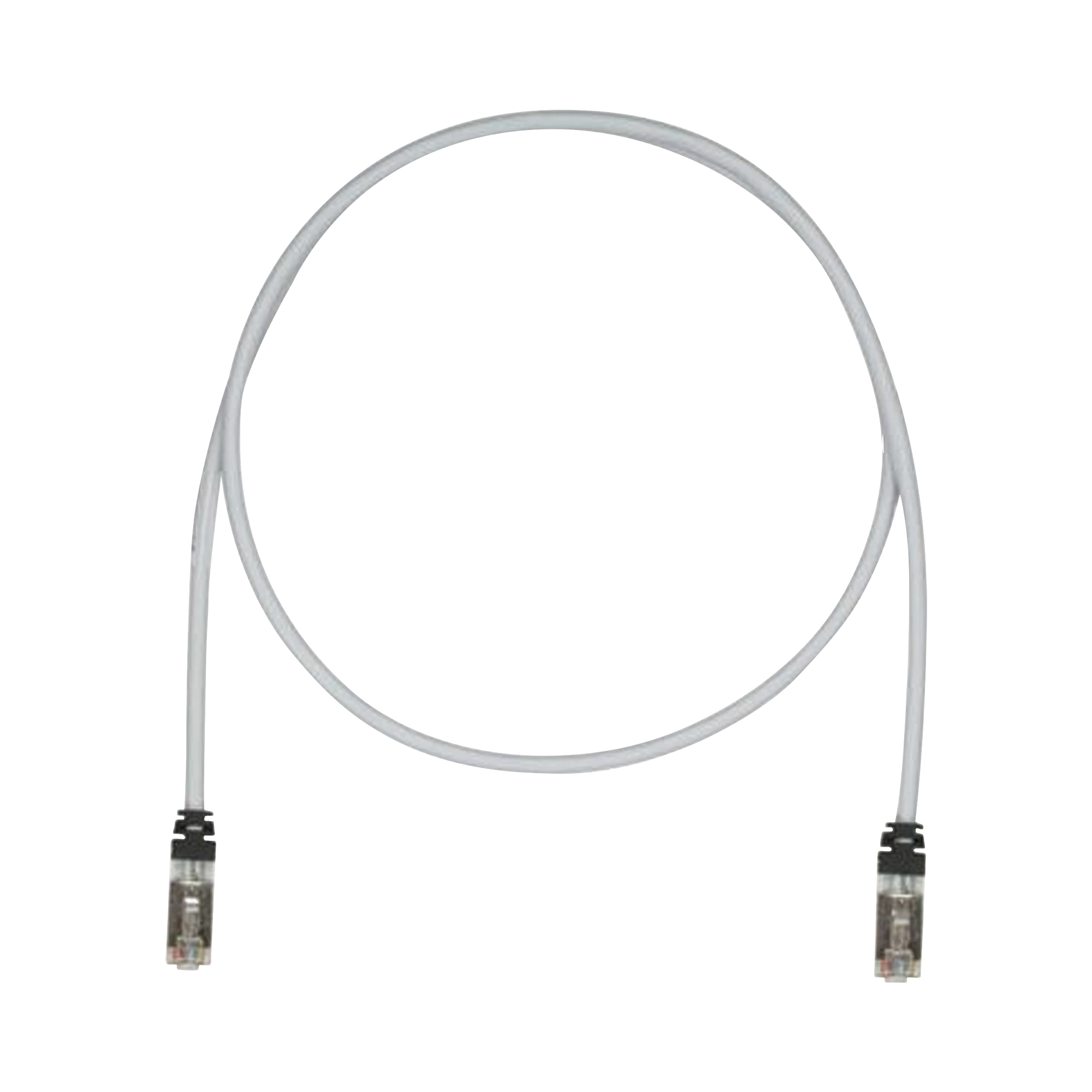 PATCH CORD CAT6A, BLINDADO S/FTP, CM/LS0H, 7FT, COLOR GRIS-Patch Cords-PANDUIT-Bsai Seguridad & Controles