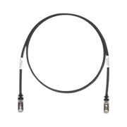 PATCH CORD CAT6A, BLINDADO S/FTP, CM/LS0H, 7FT, COLOR NEGRO-Patch Cords-PANDUIT-Bsai Seguridad & Controles