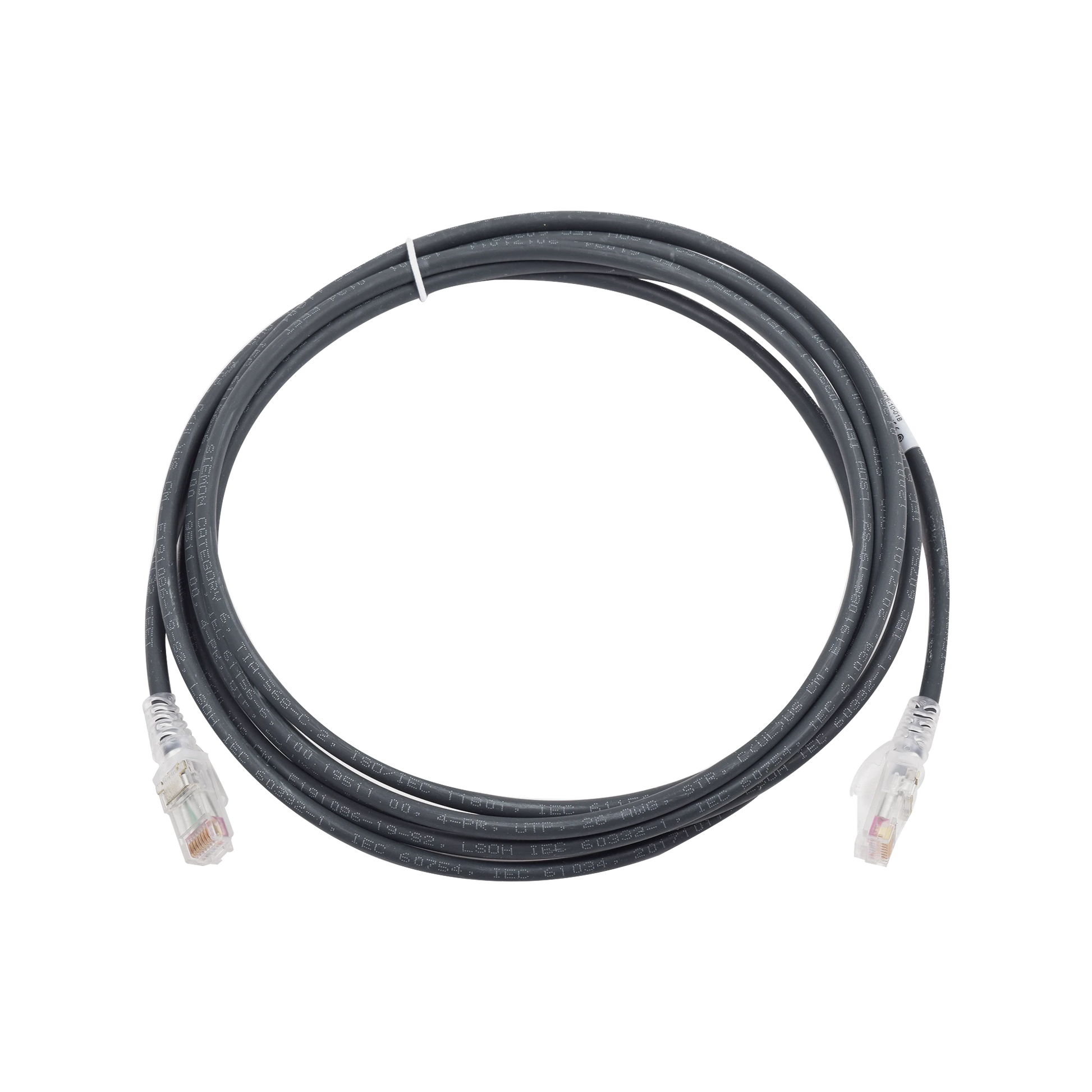 PATCH CORD MC6 MODULAR CAT6 UTP, CM/LS0H, 7FT, COLOR NEGRO-Cableado-SIEMON-Bsai Seguridad & Controles